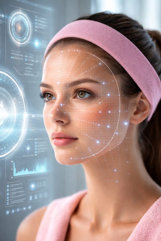 espelho inteligente beleza, tecnologia na beleza, como melhorar a pele naturalmente